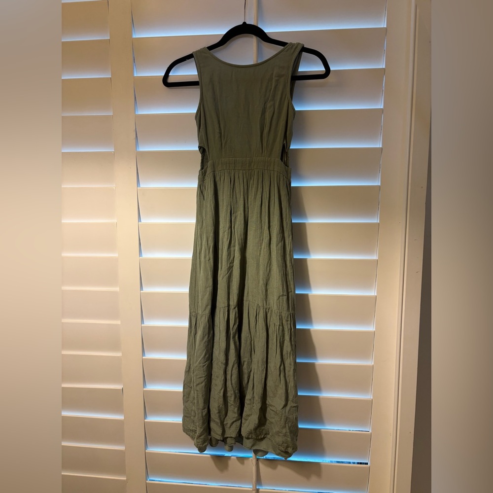 Sincerely Jules Olive Green Maxi Dress